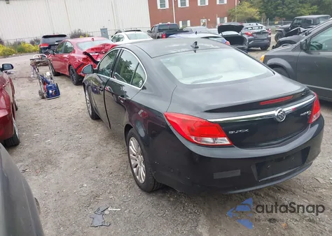 2011 Buick Regal Cxl Russelsheim из США, поврежденный, VIN W04GP5EC7B1007612